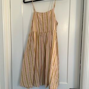 Boutique Striped Spring Cotton Dress🌸